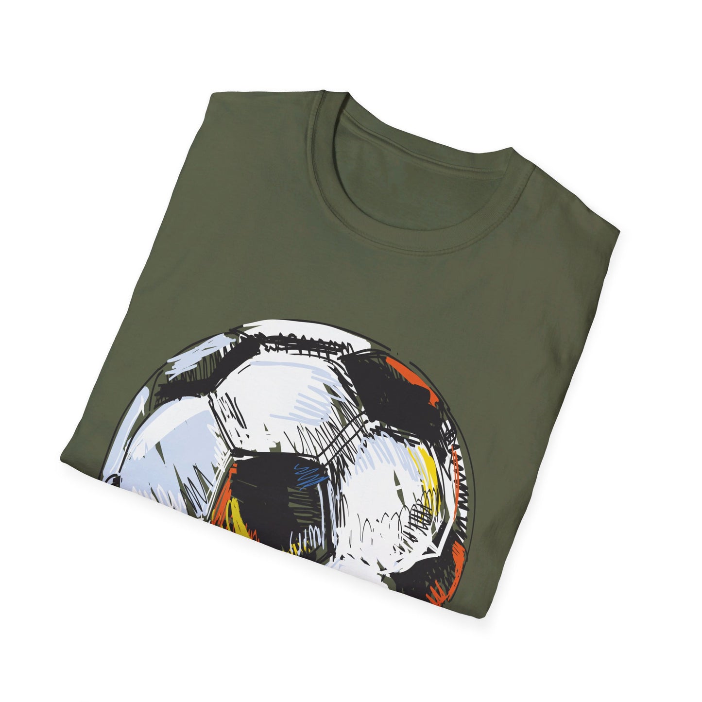 Softstyle T-Shirt - Soccer Ball