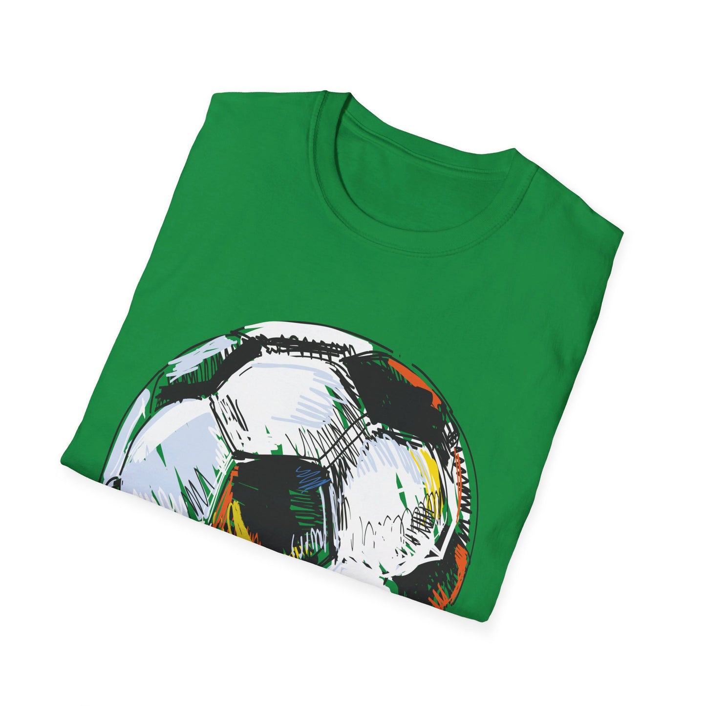Softstyle T-Shirt - Soccer Ball