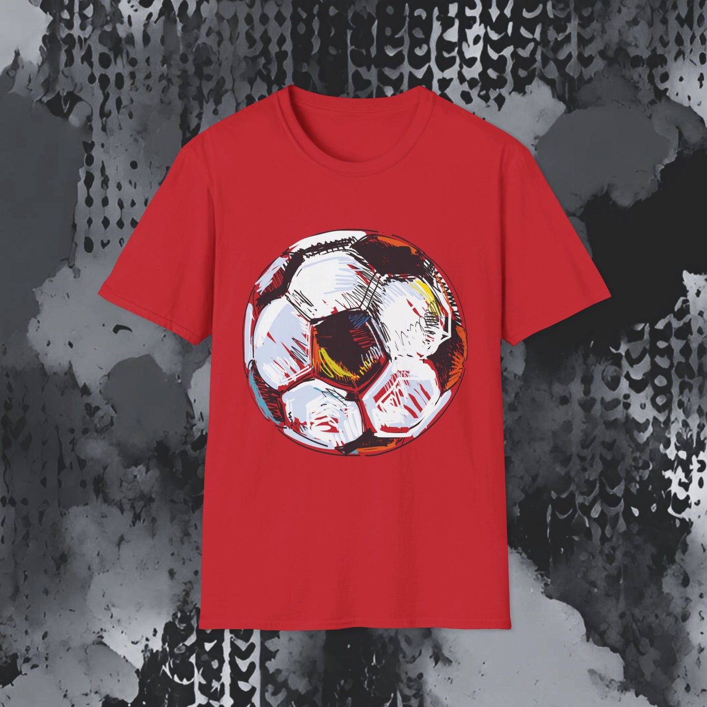 Softstyle T-Shirt - Soccer Ball