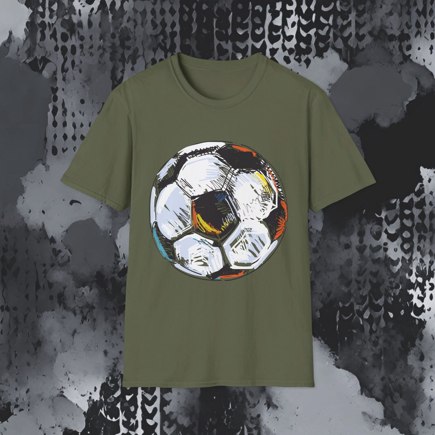 Softstyle T-Shirt - Soccer Ball